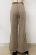 ZIPPER WIDE LEG PANTS