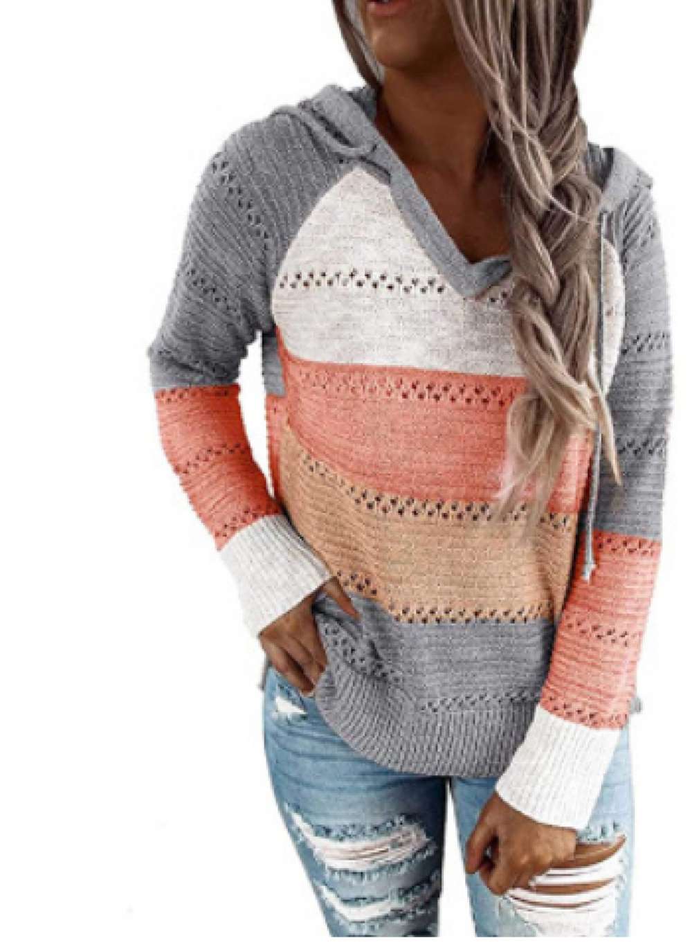 Sexy Knitted V Neck Sweater