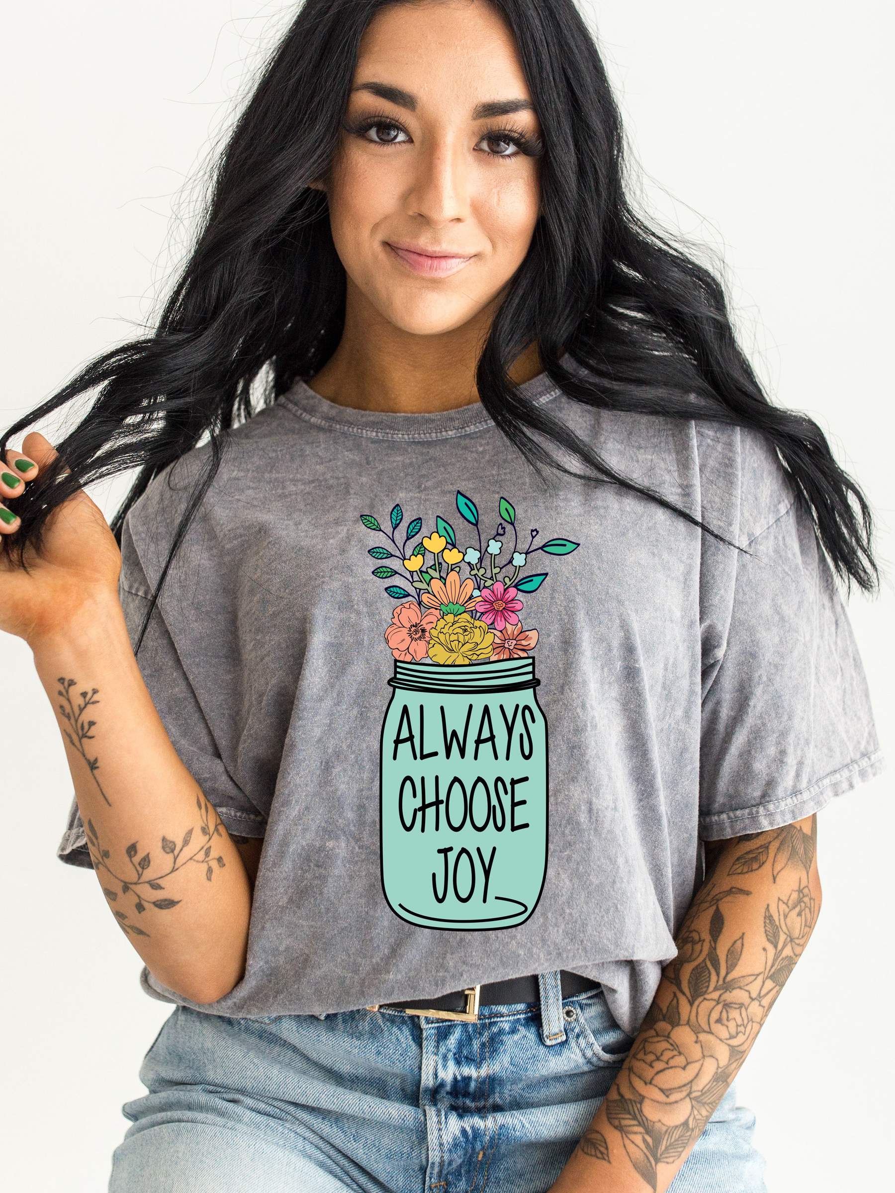 Always Choose Joy GRAPHIC TEE T-SHIRTS